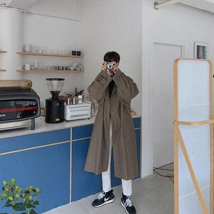 Stylish Long Trench Coat