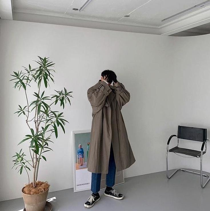 Stylish Long Trench Coat