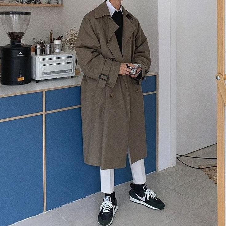 Stylish Long Trench Coat
