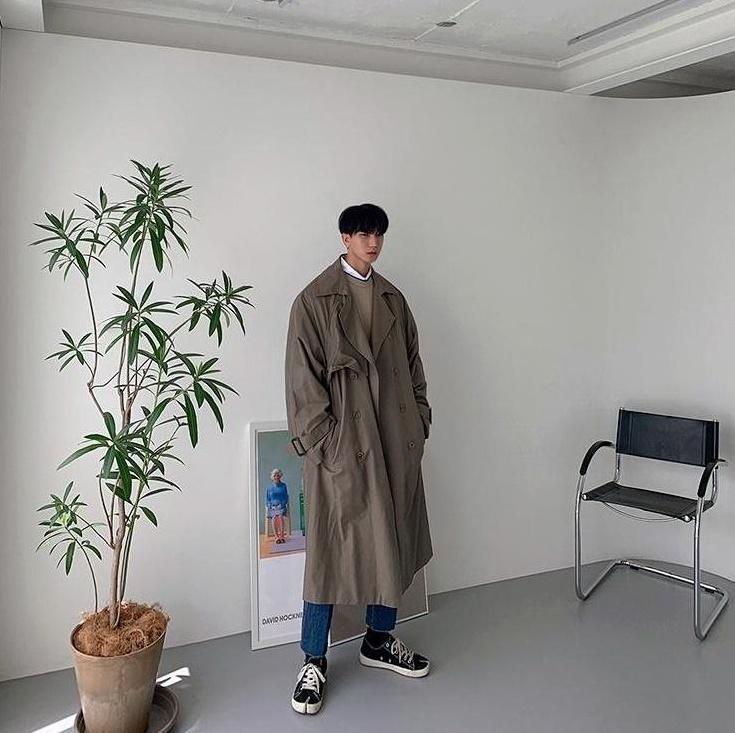 Stylish Long Trench Coat