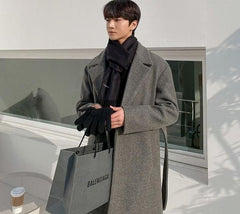 Stylish Long Blend Winter Coat