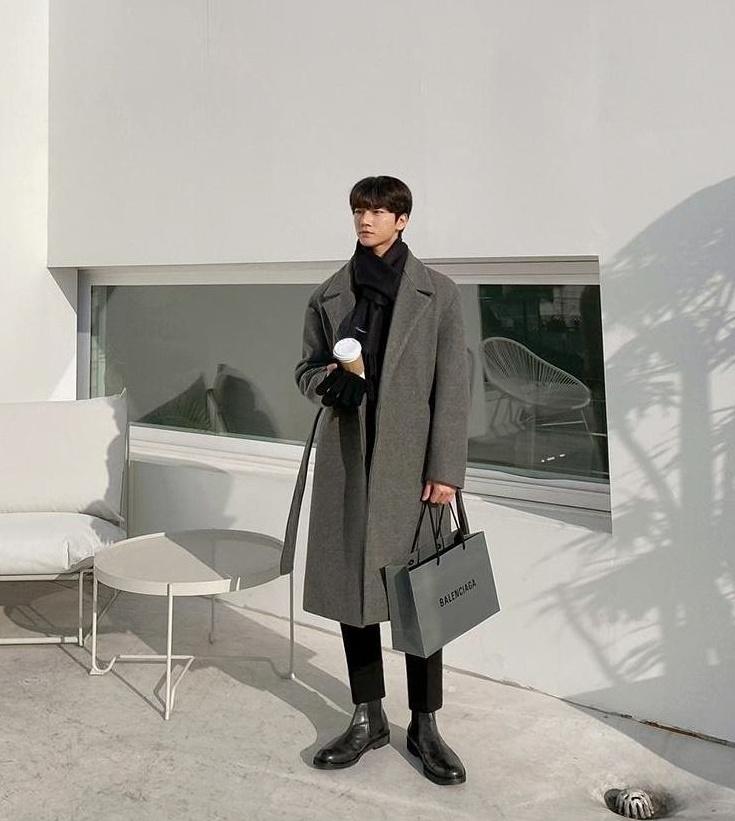 Stylish Long Blend Winter Coat
