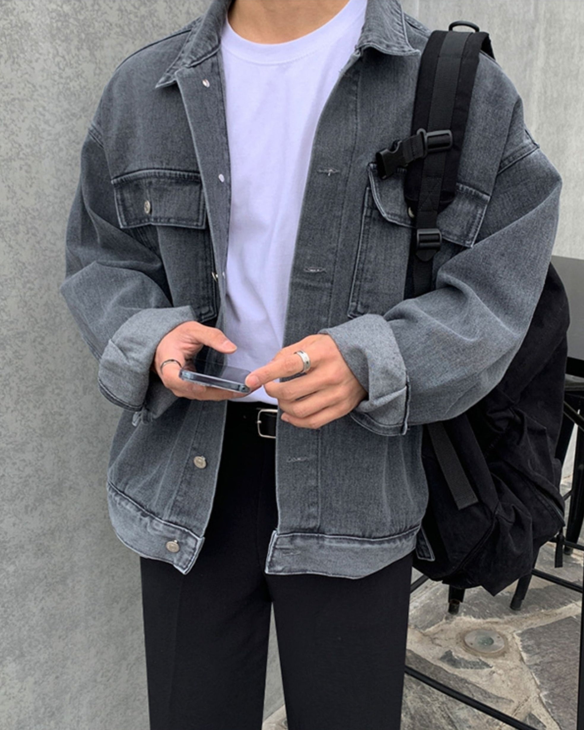 Stylish Loose Denim Jacket