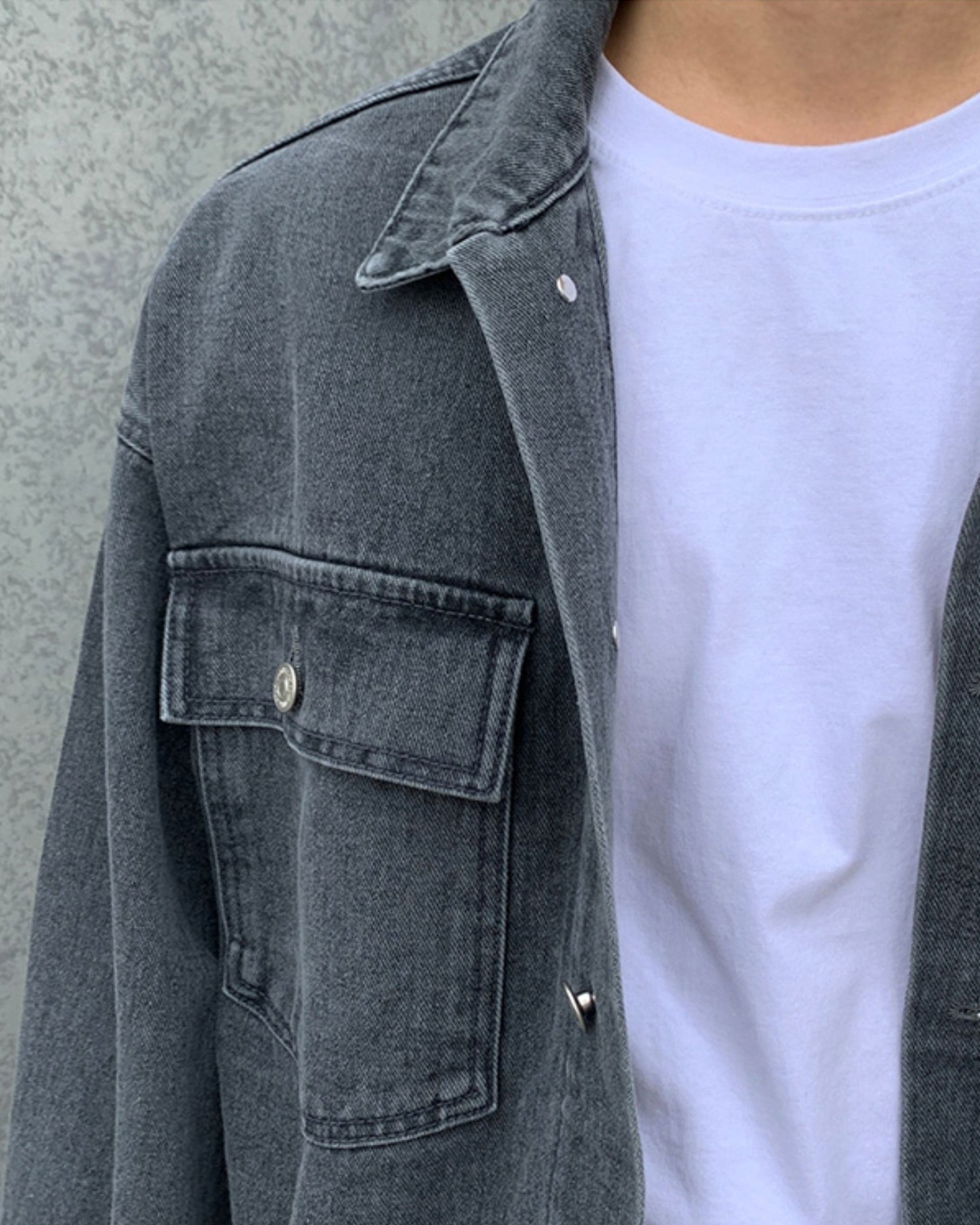 Stylish Loose Denim Jacket