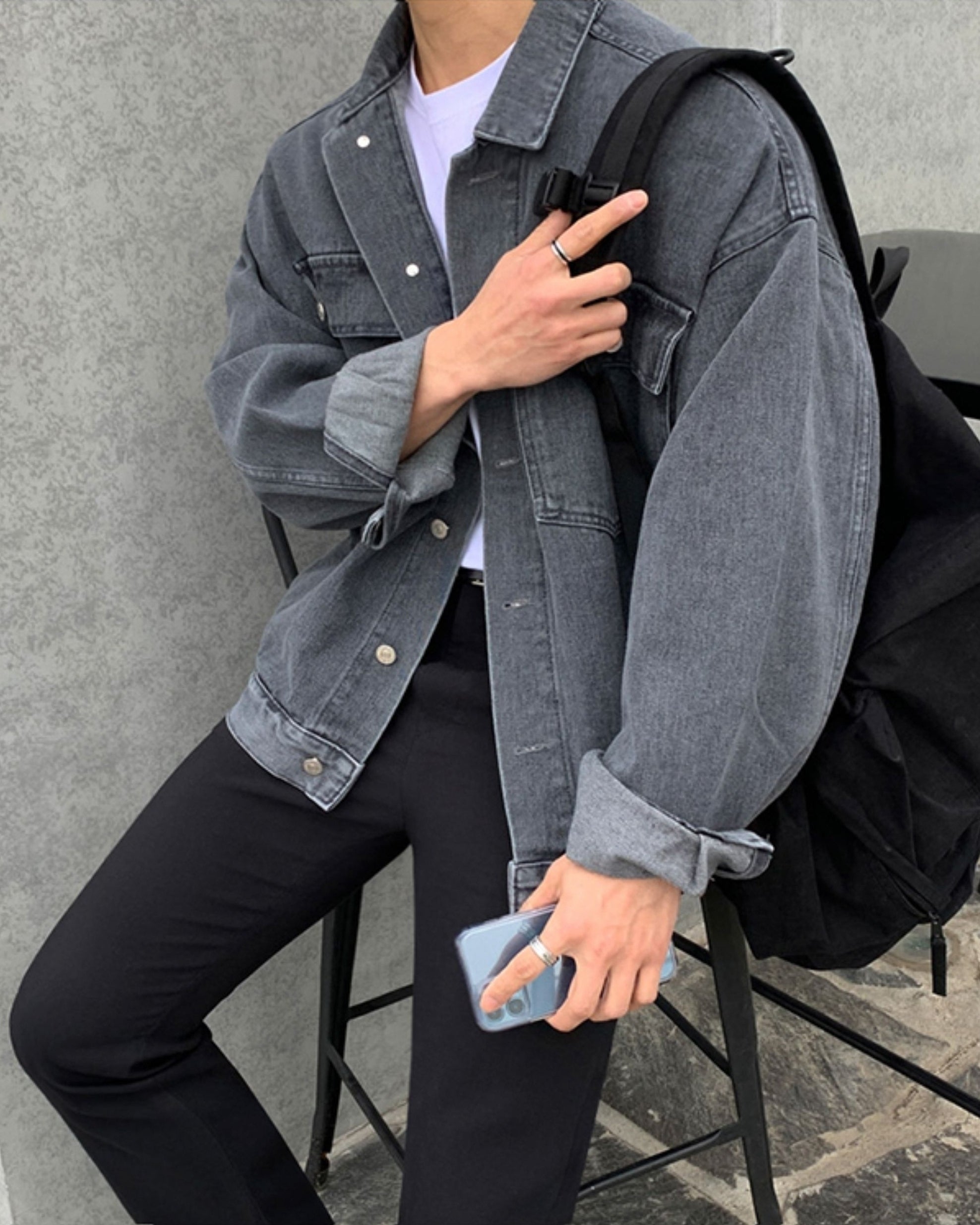 Stylish Loose Denim Jacket