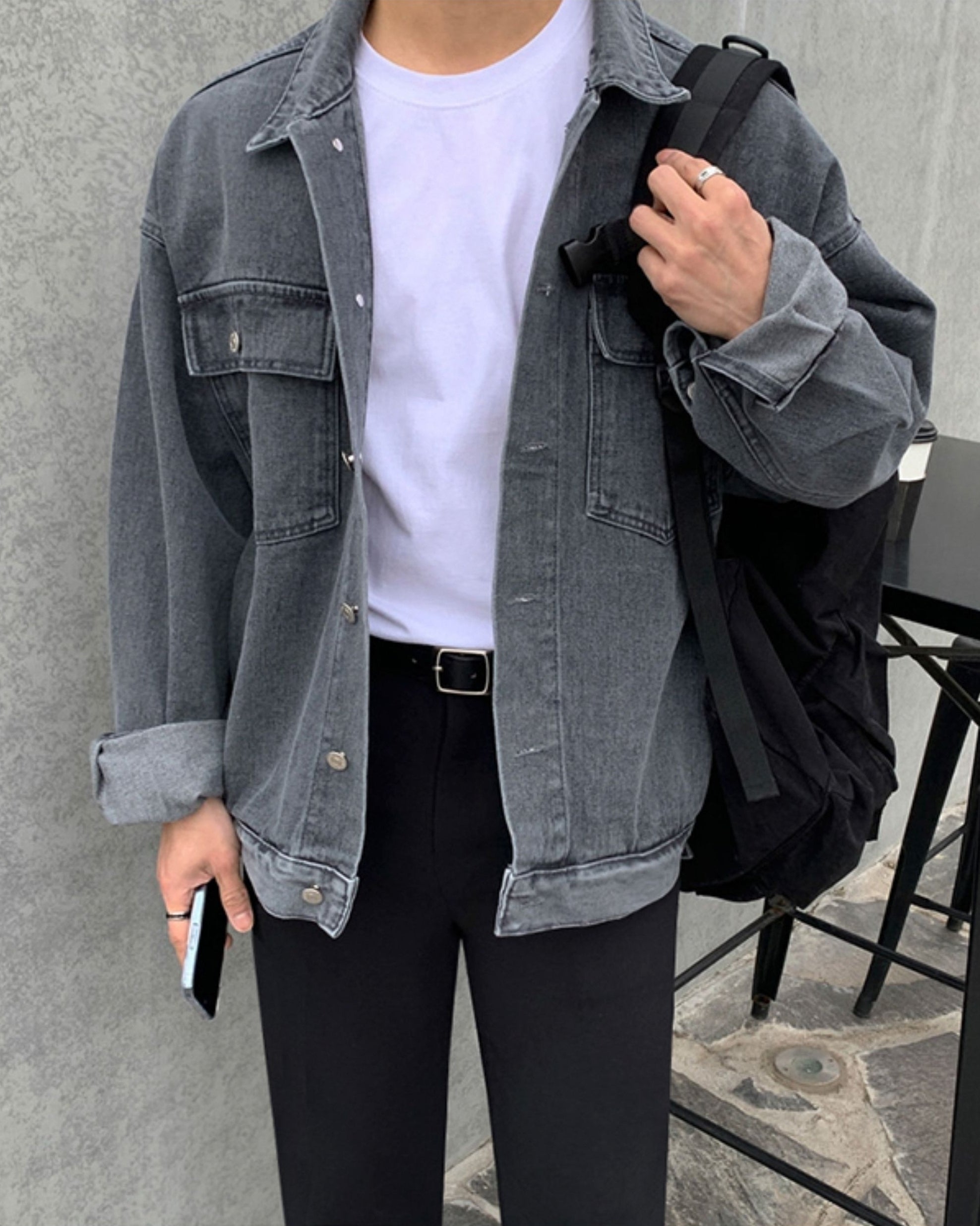 Stylish Loose Denim Jacket