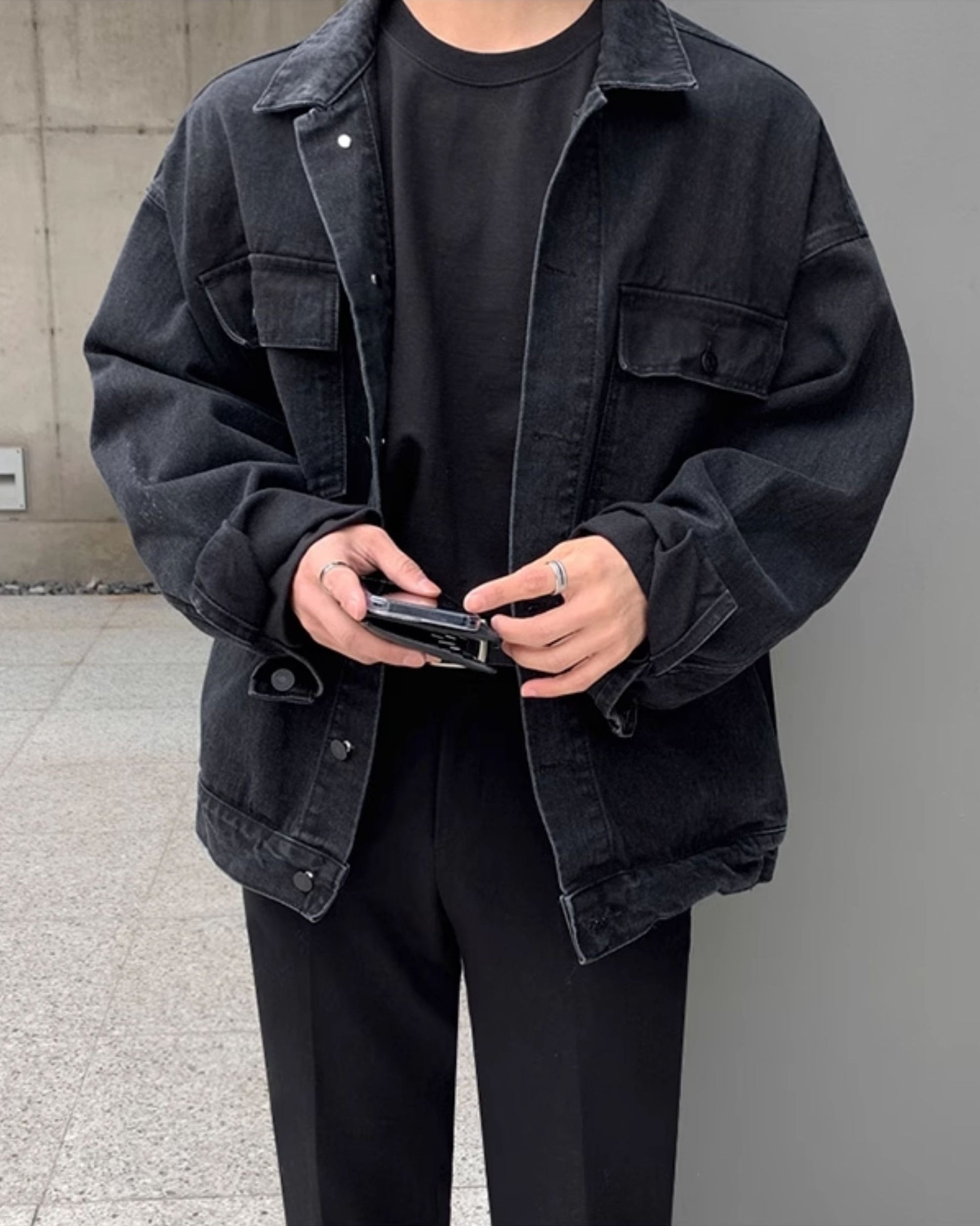 Stylish Loose Denim Jacket