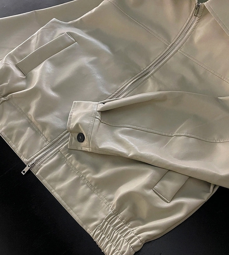 Stylish Loose Fit Biker Jacket