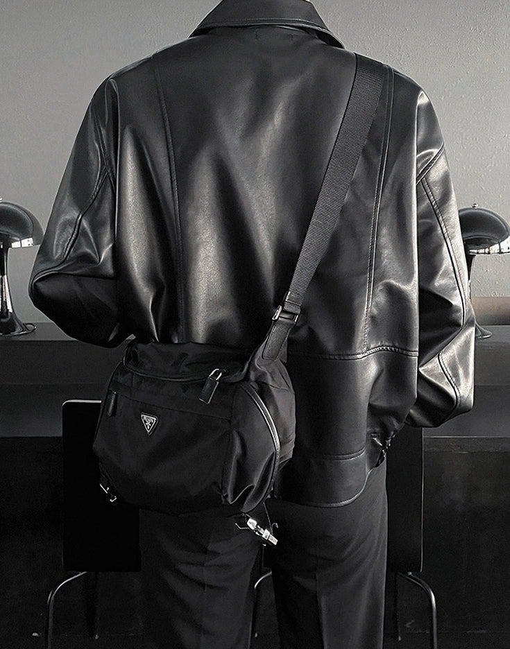 Stylish Loose Fit Biker Jacket