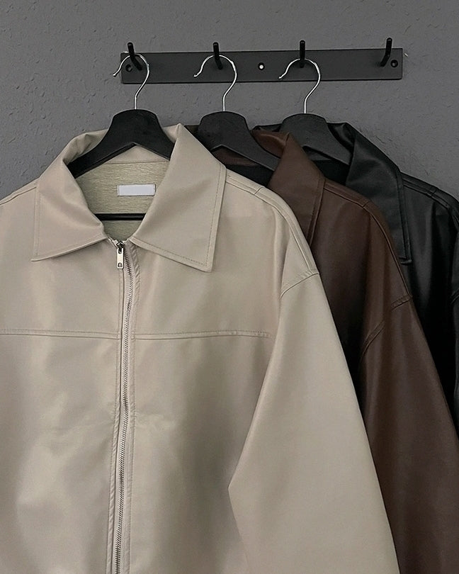 Stylish Loose Fit Biker Jacket