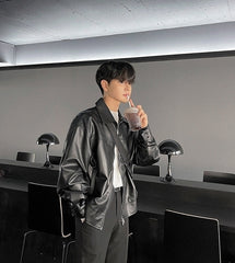 Stylish Loose Fit Biker Jacket