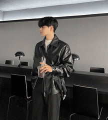 Stylish Loose Fit Biker Jacket
