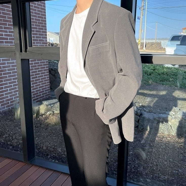 Stylish Loose Fit Casual Blazer