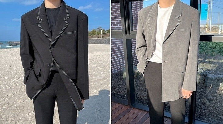 Stylish Loose Fit Casual Blazer