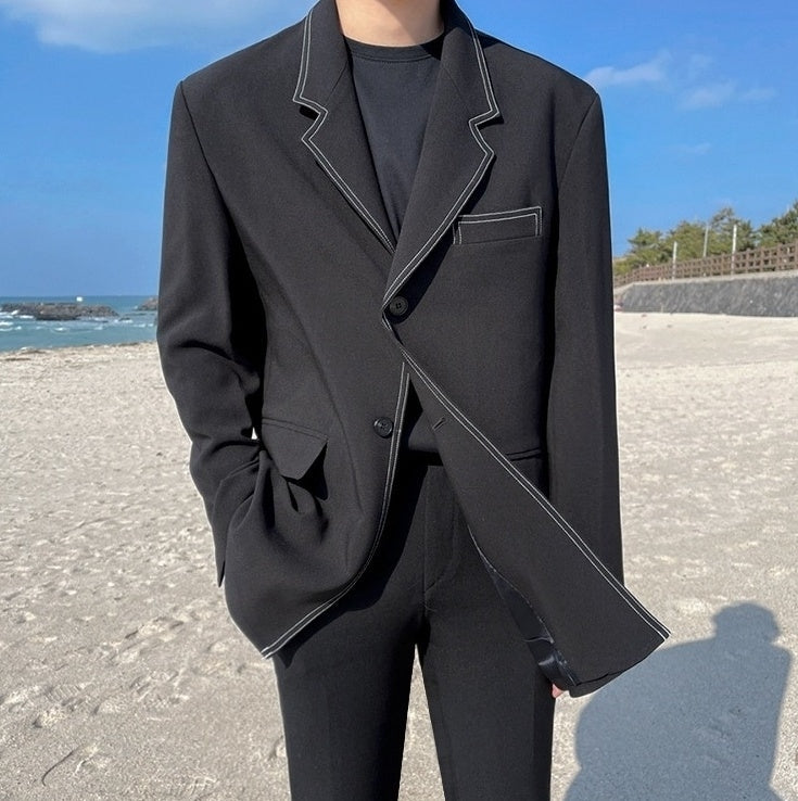 Stylish Loose Fit Casual Blazer