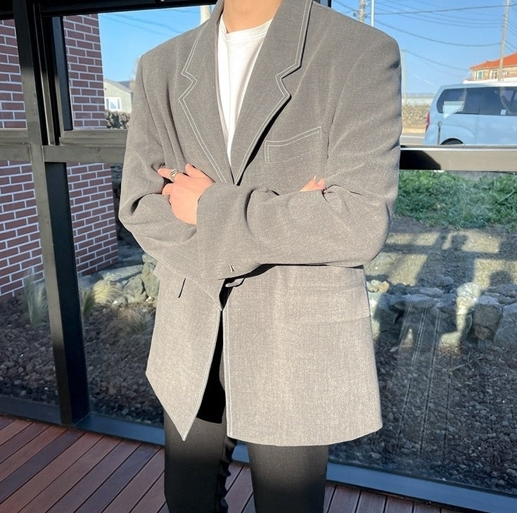 Stylish Loose Fit Casual Blazer