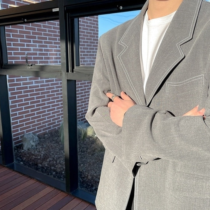 Stylish Loose Fit Casual Blazer