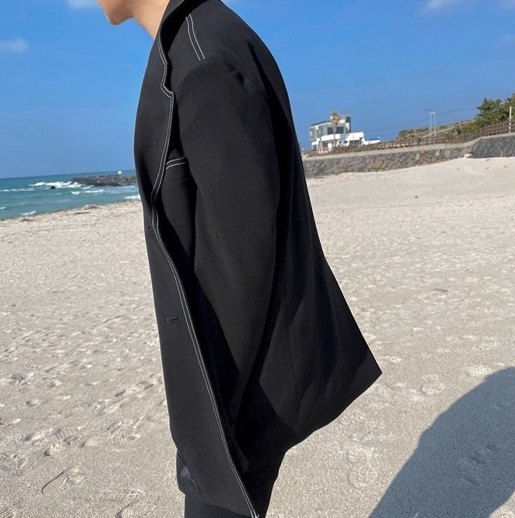 Stylish Loose Fit Casual Blazer