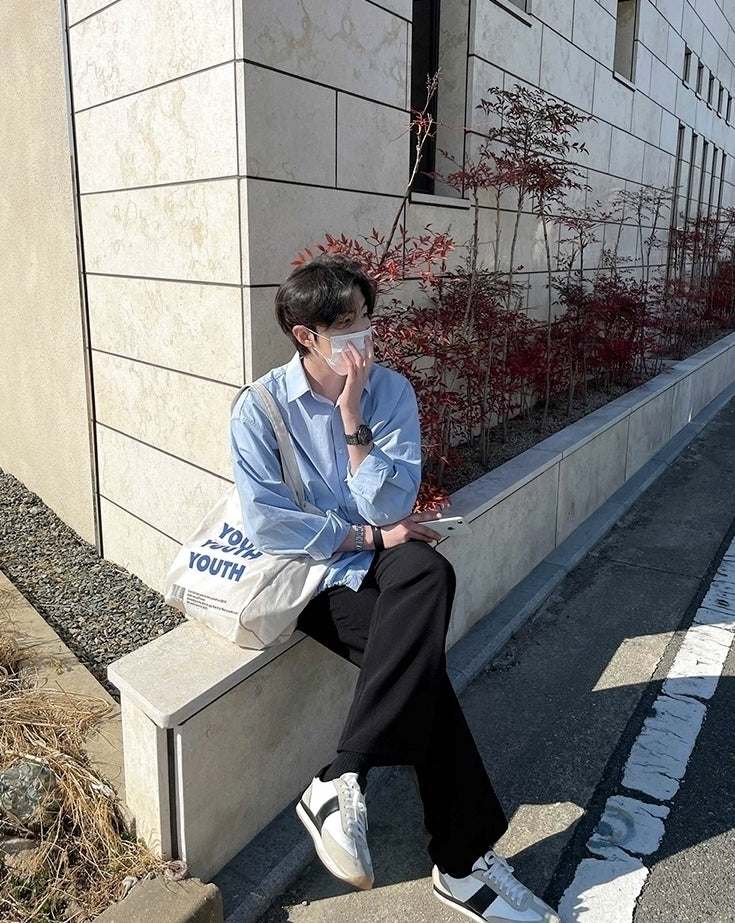 Stylish Loose Fit Long Sleeve Shirt