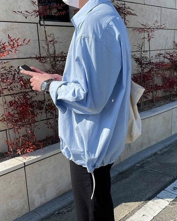 Stylish Loose Fit Long Sleeve Shirt