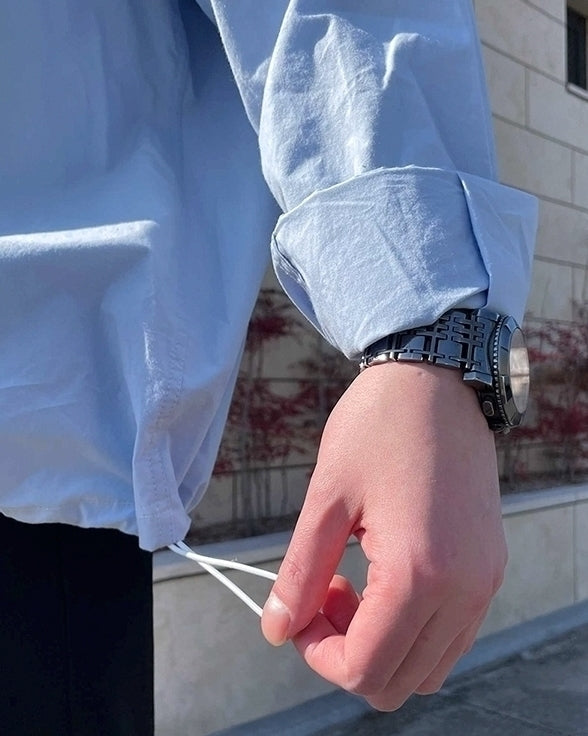 Stylish Loose Fit Long Sleeve Shirt