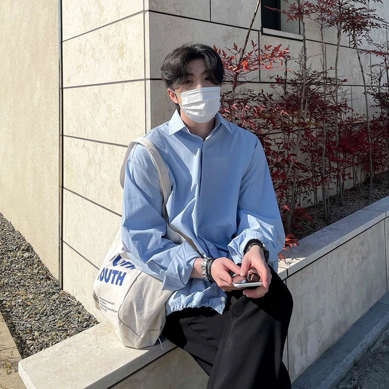 Stylish Loose Fit Long Sleeve Shirt
