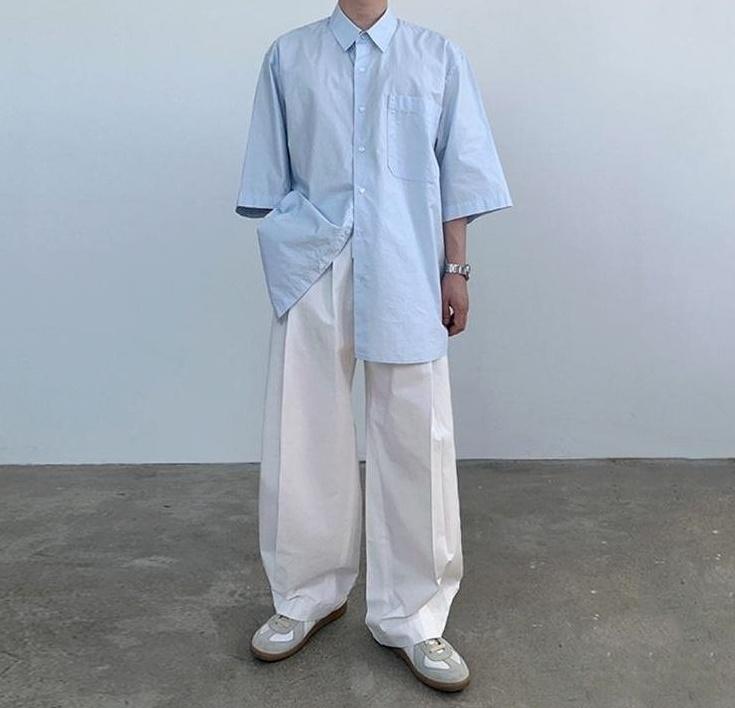 Stylish Loose Wideleg Trousers