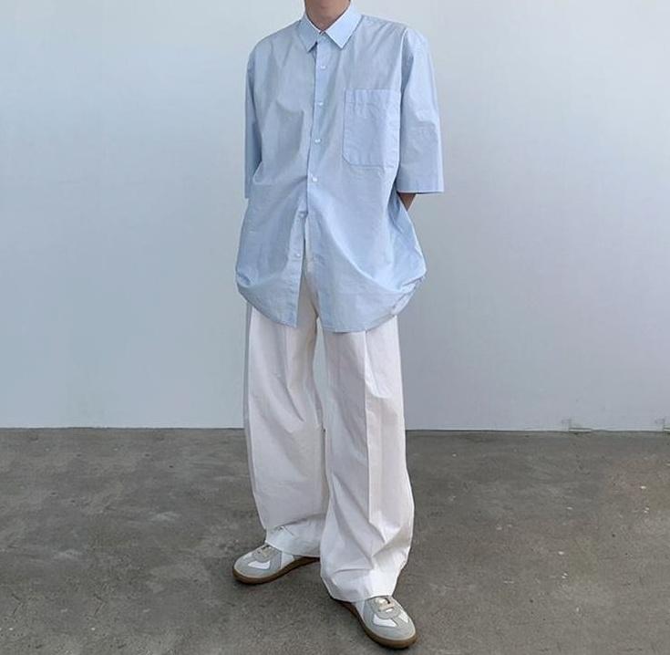 Stylish Loose Wideleg Trousers
