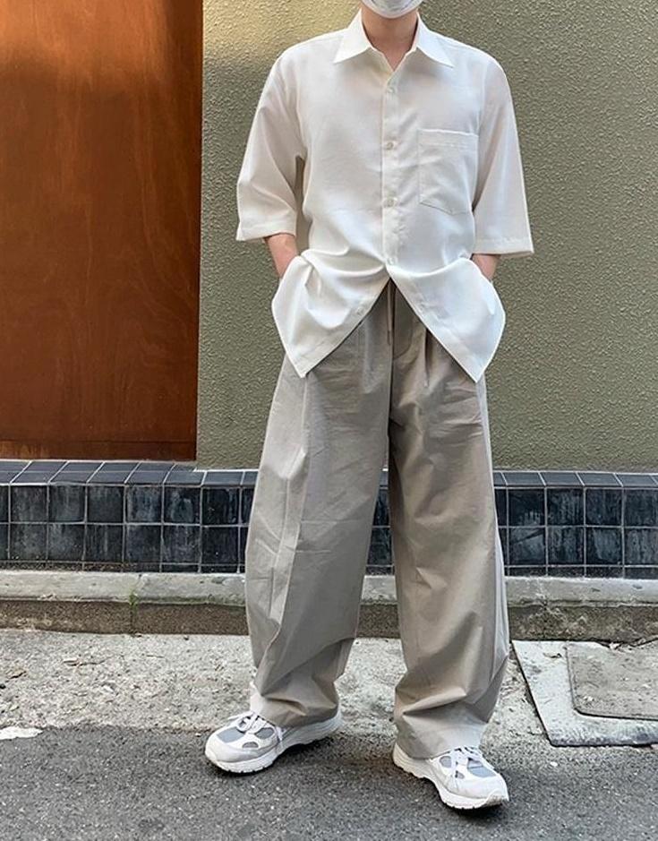 Stylish Loose Wideleg Trousers