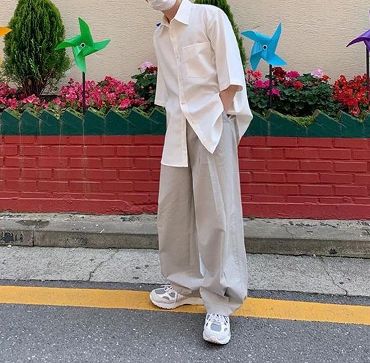 Stylish Loose Wideleg Trousers