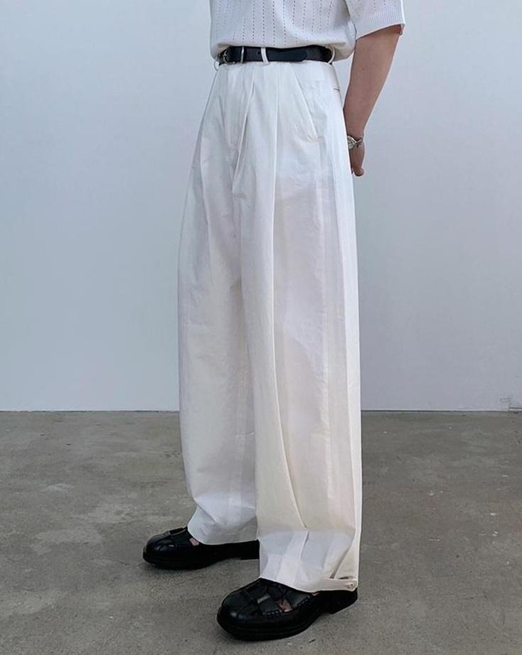 Stylish Loose Wideleg Trousers
