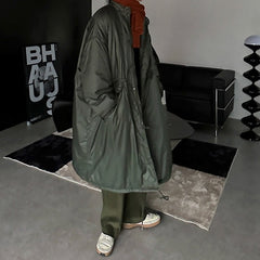 Stylish Midlength Warm Thick Jacket