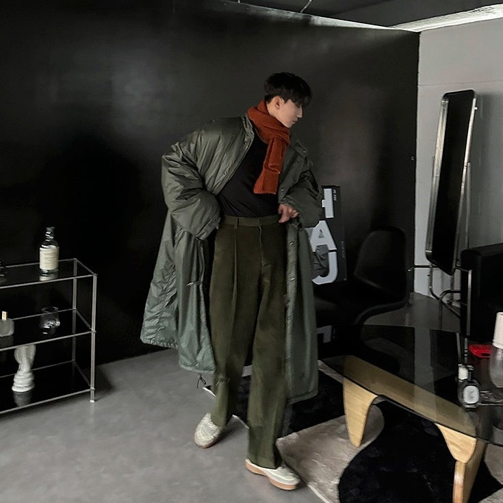 Stylish Midlength Warm Thick Jacket