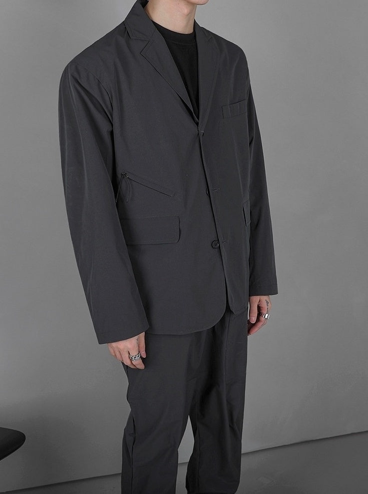 Stylish Relaxed Blazer Jacket