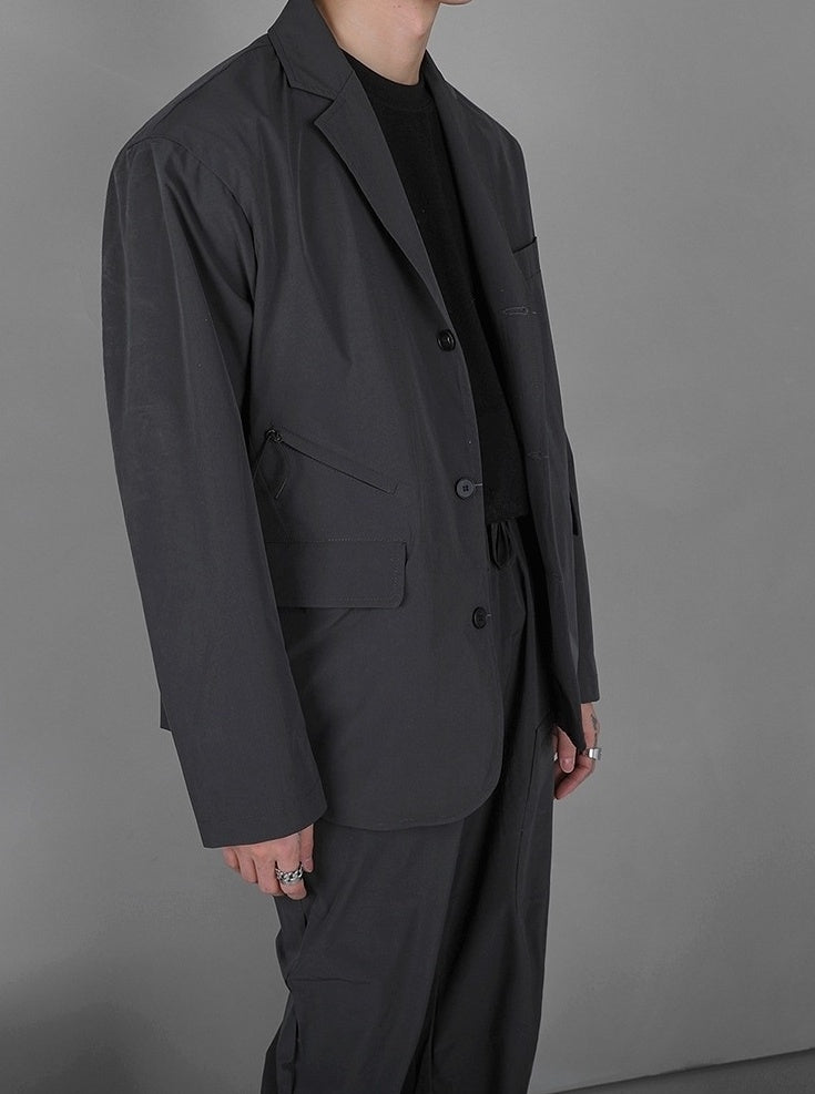 Stylish Relaxed Blazer Jacket