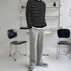 Stylish Relaxedfit Grey Trousers