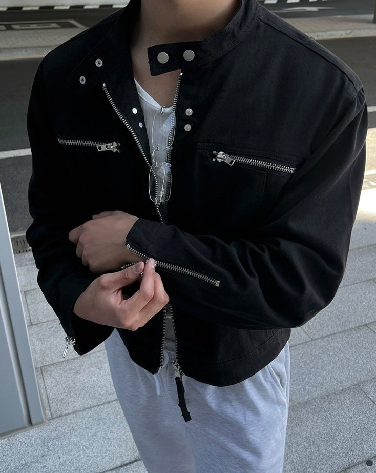 Stylish Short Functional Jacket