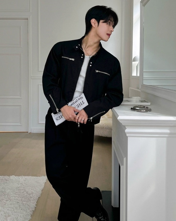 Stylish Short Functional Jacket