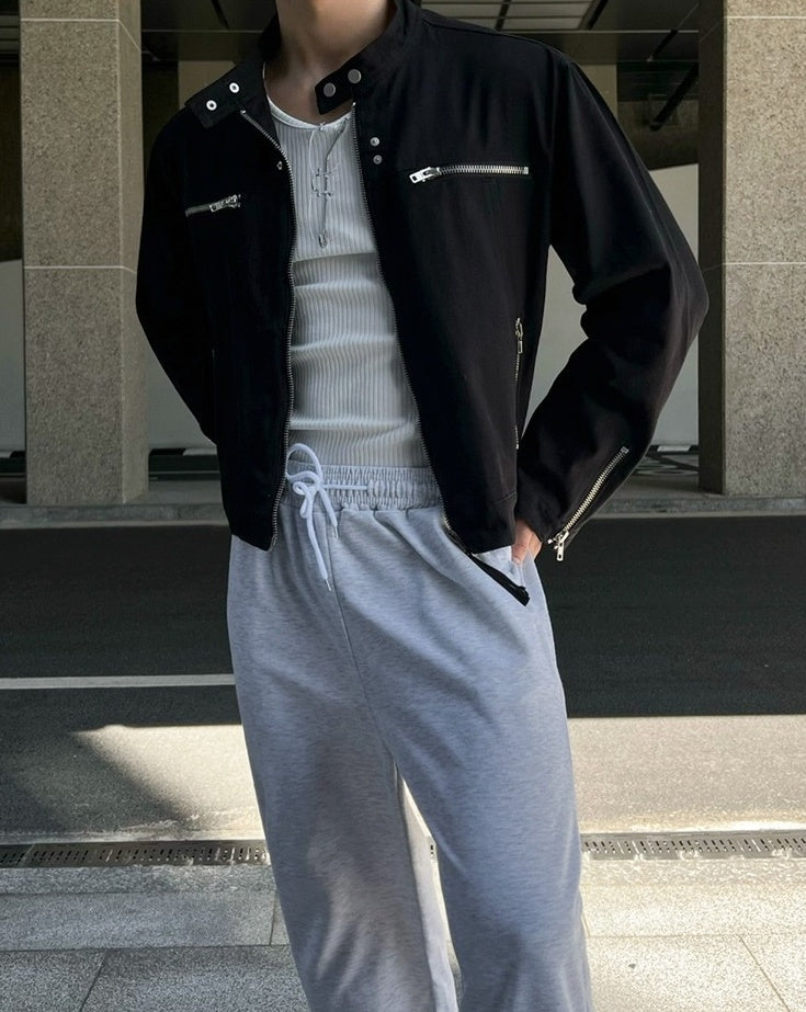 Stylish Short Functional Jacket