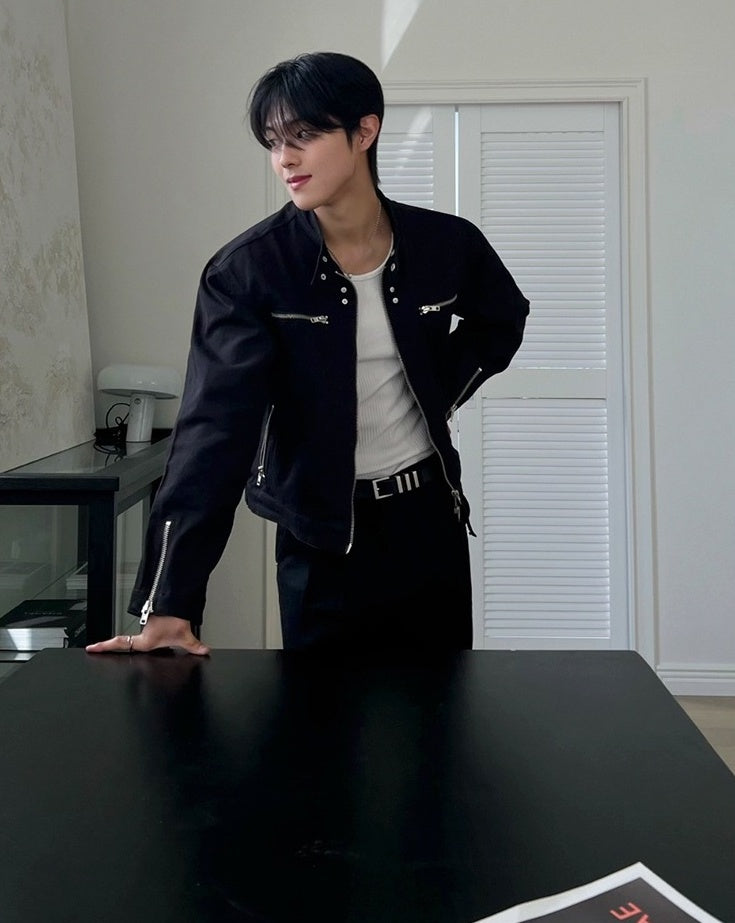 Stylish Short Functional Jacket