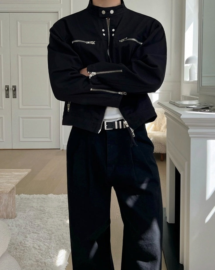 Stylish Short Functional Jacket
