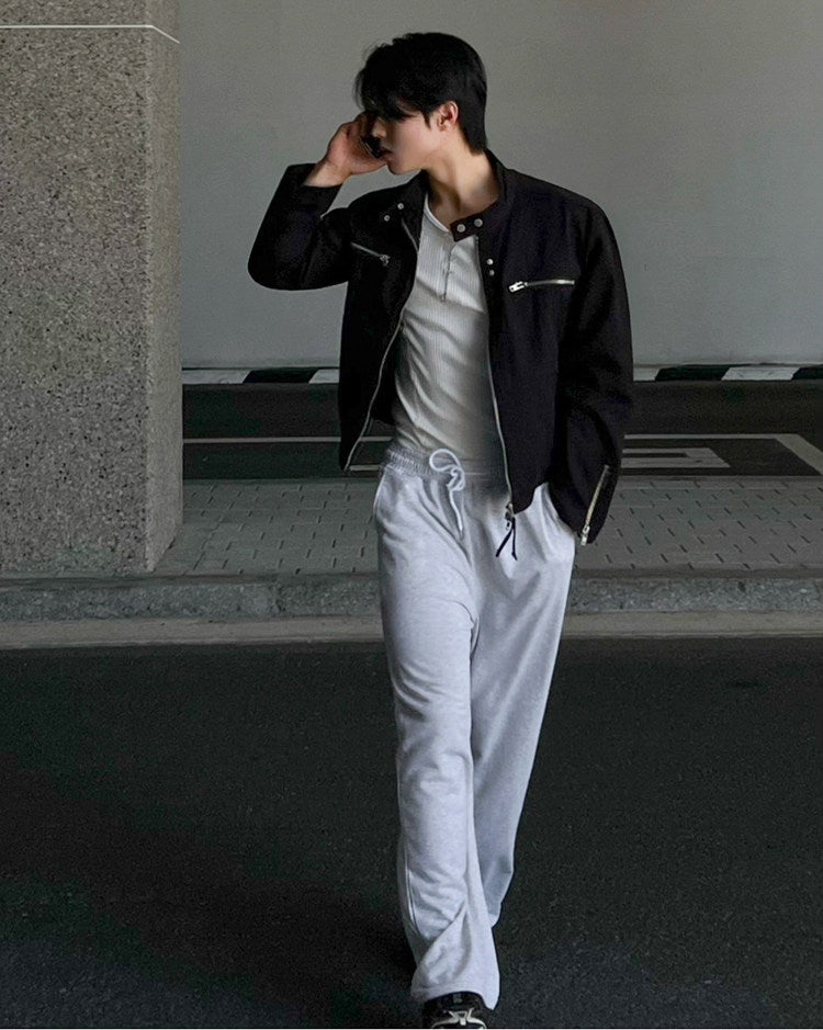 Stylish Short Stand Collar Jacket