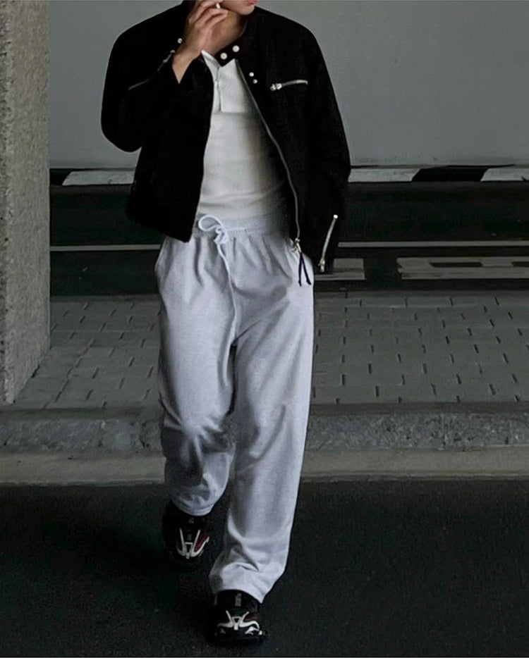 Stylish Short Stand Collar Jacket