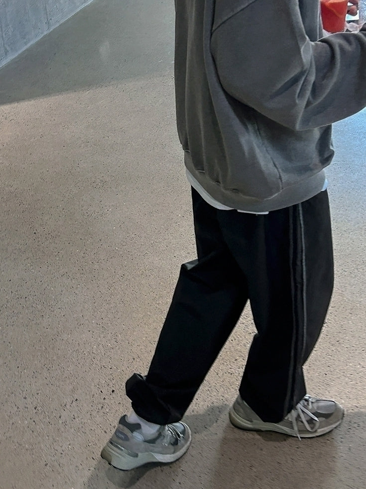 Stylish Striped Loose Casual Trousers