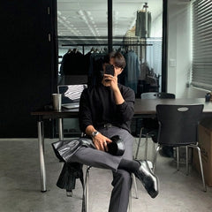 Stylish Tailored Cropped Trousers
