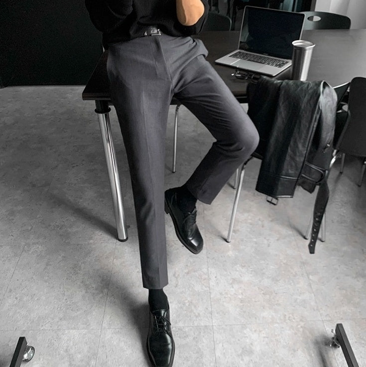 Stylish Tailored Cropped Trousers