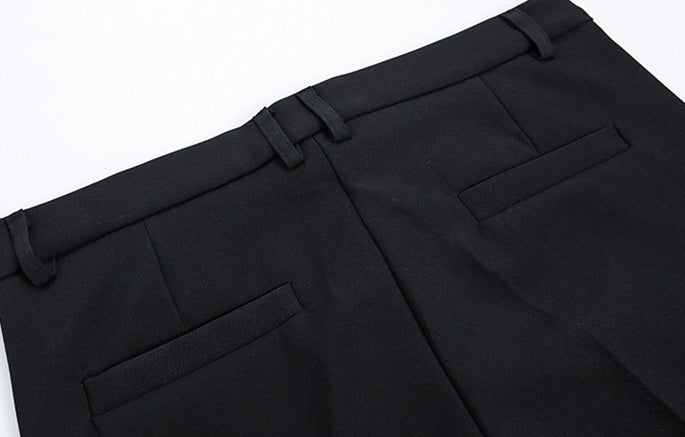 Stylish Tailored Cropped Trousers