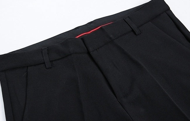 Stylish Tailored Cropped Trousers