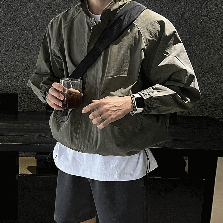 Stylish Utility Jacket Trendy Sun Protection Outerwear