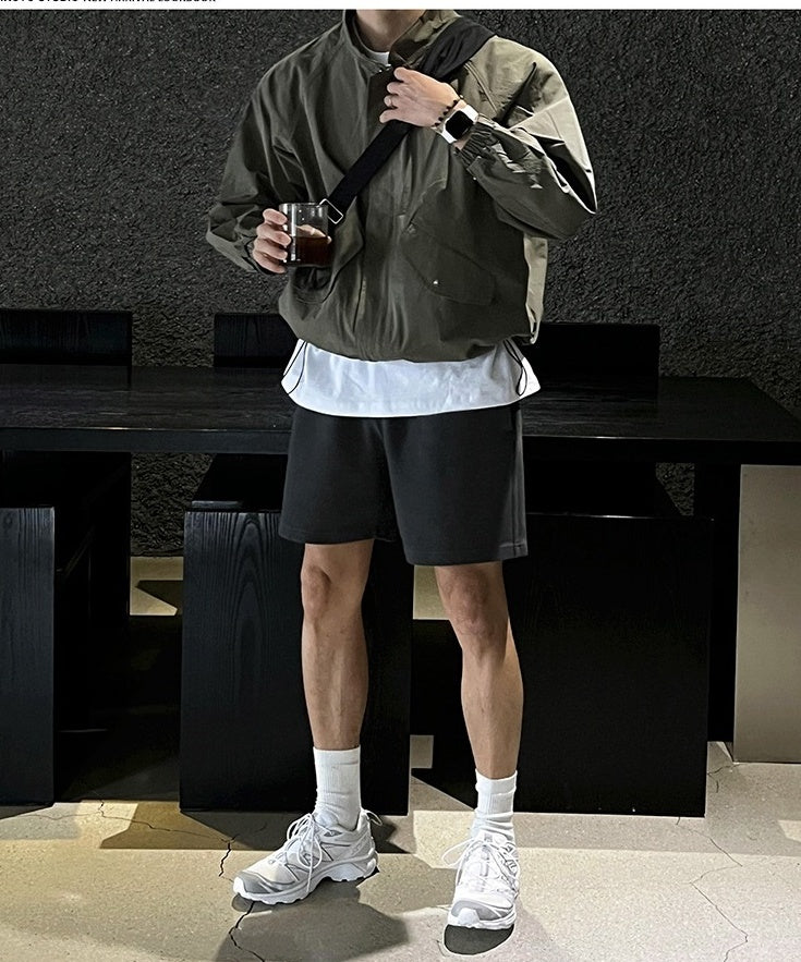 Stylish Utility Jacket Trendy Sun Protection Outerwear